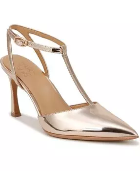 Туфли Astrid с Т-образным ремешком Naturalizer, золотой