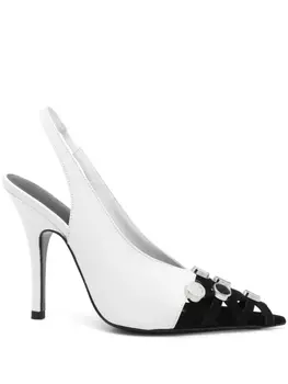 Туфли Attico Fiona 115 мм The Attico, белый