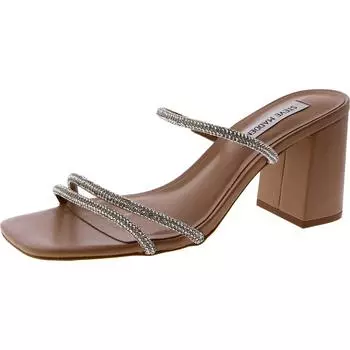 Туфли Avani-R женские с открытым носком на каблуке Steve Madden, цвет rhinestones