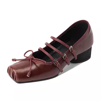 Туфли Bai Shiting Mary Jane Shoes Women's, черный