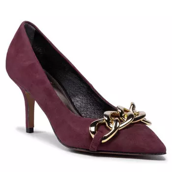 Туфли Baldowski, вишневый/бордовый