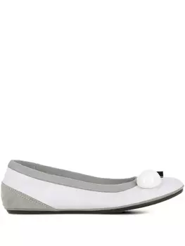 Туфли-балетки Бекки Dove Nuotano Gli Squali, белый