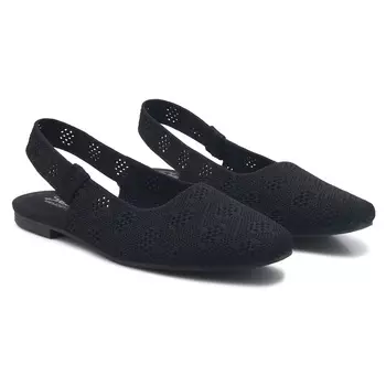 Туфли-балетки на ремешке Cleo snip sweet time Skechers, black