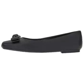 Туфли-балетки женские Ferragamo Vara, черный