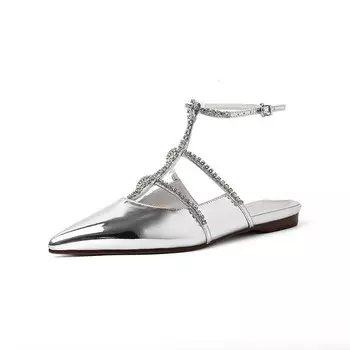 Туфли BalletCat Women's Casual Shoes Women's, серебряный