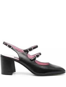 Туфли Banana 60 с ремешком на пятке Carel Paris, черный