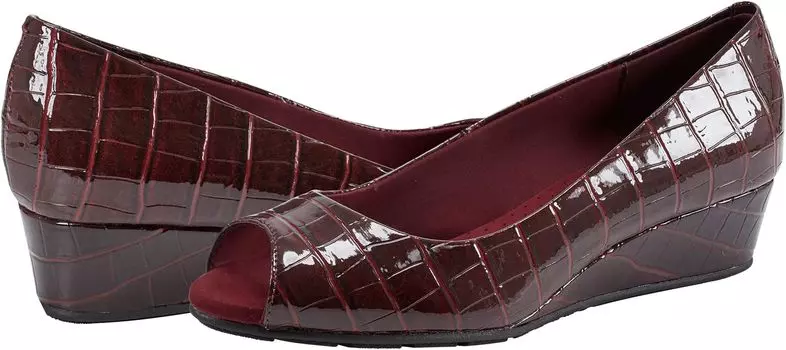 Туфли Bandolino Candra, цвет Burgundy Croco