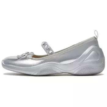 Туфли BASTO Mary Jane Shoes Women's, серебряный