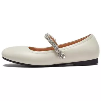 Туфли BASTO Mary Jane Shoes Women's, серебряный