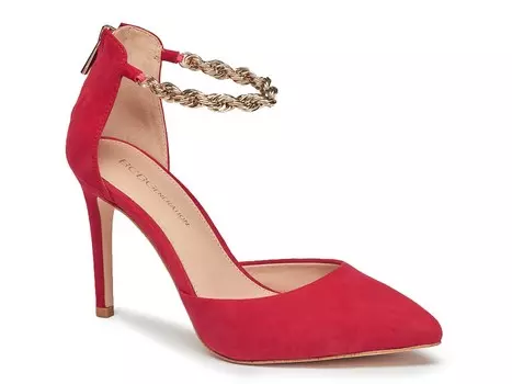Туфли BCBGeneration Haindi лодочки с ремешком-цепочкой, красный