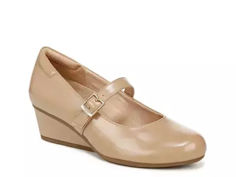 Туфли Be Ready Mary Jane Wedge Pump Dr. Scholl'S, бежевый