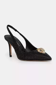 Туфли Belgravia на высокой шпильке с ремешками Kurt Geiger London, черный