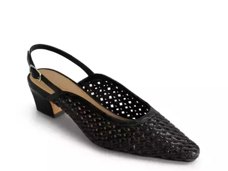 Туфли Bernardo Athena, черная кожа