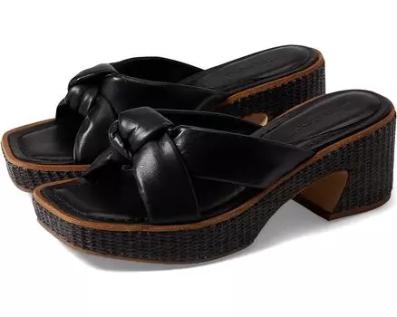 Туфли Bernardo Jolie Raffia, цвет Black Glove Leather