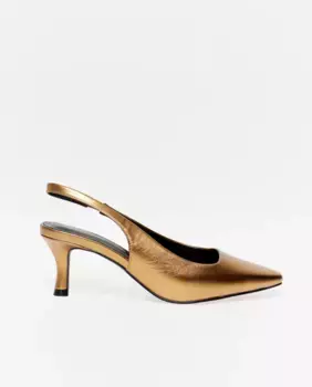 Туфли без спинки Sfera, коричневый