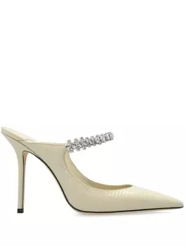 Туфли Bing 100 мм Jimmy Choo, бежевый