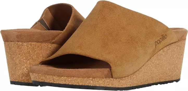 Туфли Birkenstock Papillio by Birkenstock Namica Wedge Sandal, цвет Tea Suede