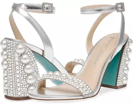 Туфли Blue by Betsey Johnson Lexi, серебряный