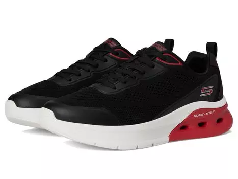 Туфли BOBS from SKECHERS Bobs Glide Step Arc Waves 2.0 - Class Rank, цвет Black/White/Red