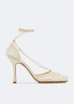 Туфли Bottega Veneta Mesh, белый