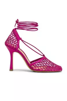 Туфли Bottega Veneta Stretch Ankle Straps, цвет Hollyhock