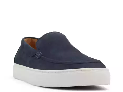 Туфли Brooks Brothers Hampton Slip-On, темно-синяя кожа нубук