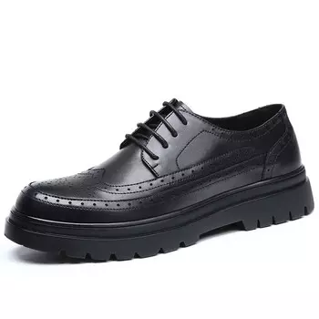 Туфли BVFNLEE Dress Shoes Men Low-Top, черный