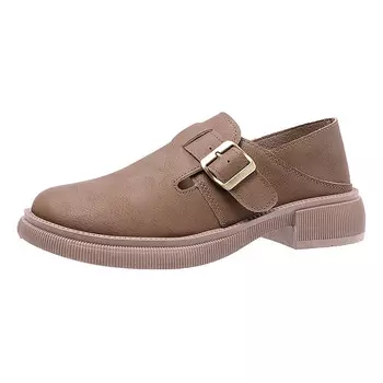 Туфли BVFNLEE Women's Casual Shoes Women's, коричневый