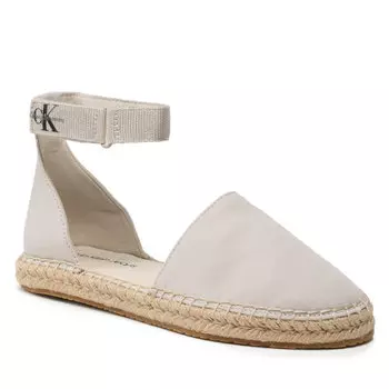 Туфли Calvin Klein Jeans AnkleEspadrille, экрю