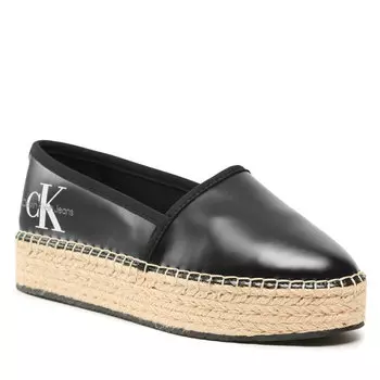 Туфли Calvin Klein Jeans EspadrilleFlatform Ny, черный