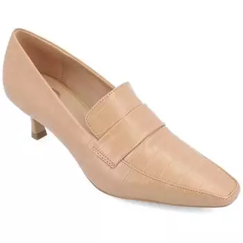 Туфли Celina Pump женские из коллекции Journee, цвет tan