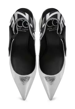 Туфли Cesare Gaspari, серебро