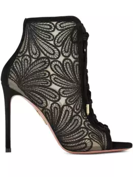 Туфли Chantilly 105 Aquazzura, черный