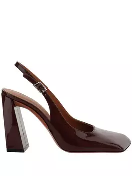 Туфли Charlotte 95 мм Amina Muaddi, красный