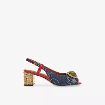 Туфли-челси Kurt Geiger London с ремешком на щиколотке, синий