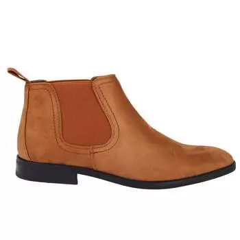 Туфли-челси с замшевой кожаной подкладкой Slip On Ankle TruClothing, цвет tan