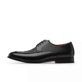 Туфли CHRISDIEN DENY Dress Shoes Men Low-Top Black