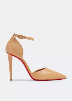 Туфли Christian Louboutin Astrida Bride 100, бежевый