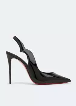 Туфли CHRISTIAN LOUBOUTIN Hot Chick 100 sling pumps, черный