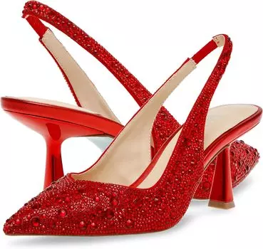 Туфли Clark Blue by Betsey Johnson, красный