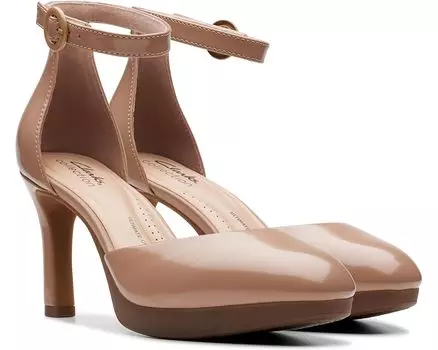 Туфли Clarks Ambyr 2 Cove, цвет Warm Beige Synthetic