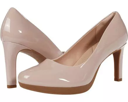 Туфли Clarks Ambyr Joy, цвет Dusty Rose Patent Synthetic