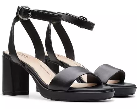 Туфли Clarks AmbyrLyn Bay, цвет Black Leather