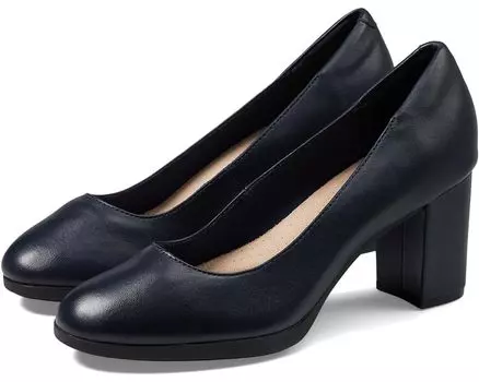 Туфли Clarks Bayla Skip, цвет Navy Leather