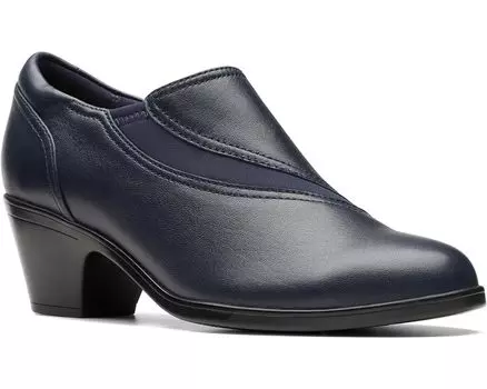 Туфли Clarks Emily 2 Dove, цвет Navy Leather