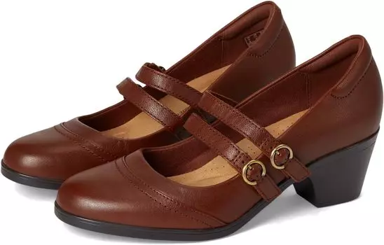 Туфли Clarks Emily 2 Jane, цвет Tan Leather