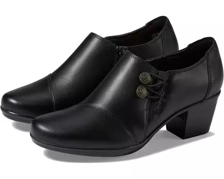 Туфли Clarks Emslie Warren, цвет Black Leather