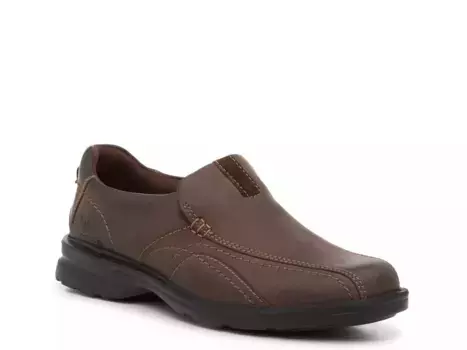 Туфли Clarks Gessler Step Slip-On, темно-коричневые