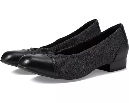 Туфли Clarks Juliet Step, цвет Black Tweed Combi