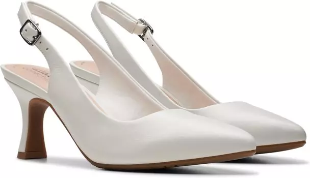 Туфли Clarks Kataleyna Step, цвет Off-White Leather